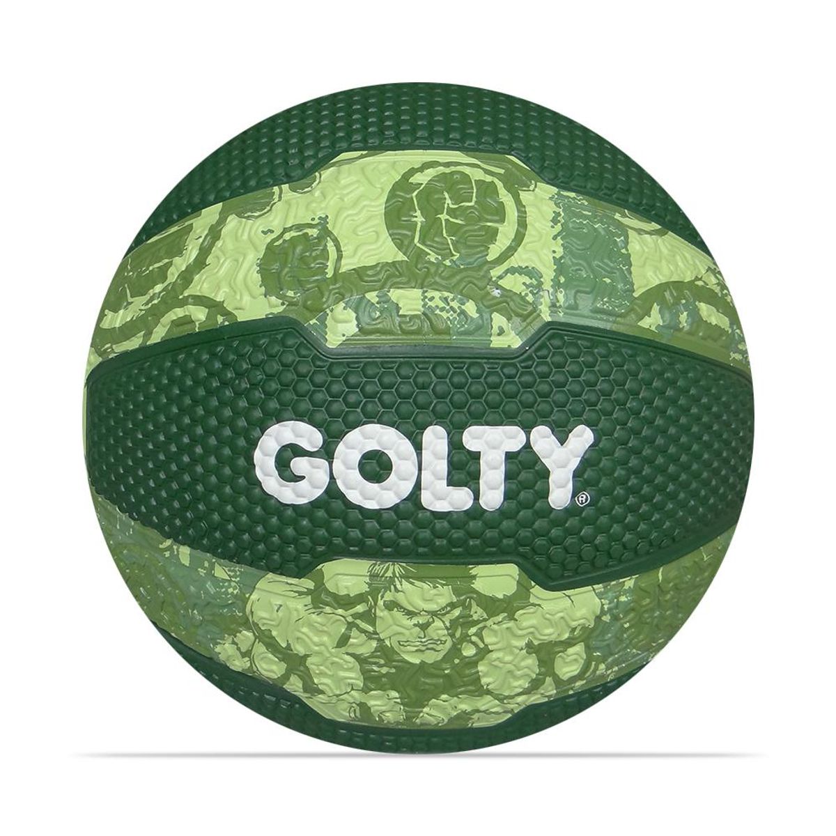 GOLTY - Balon De Baloncesto Golty Hulk No.7-Verde