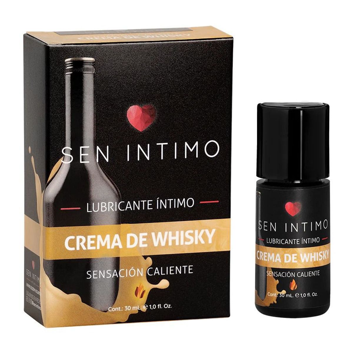 SEN INTIMO - Lubricante Intimo Caliente Whisky 30ml