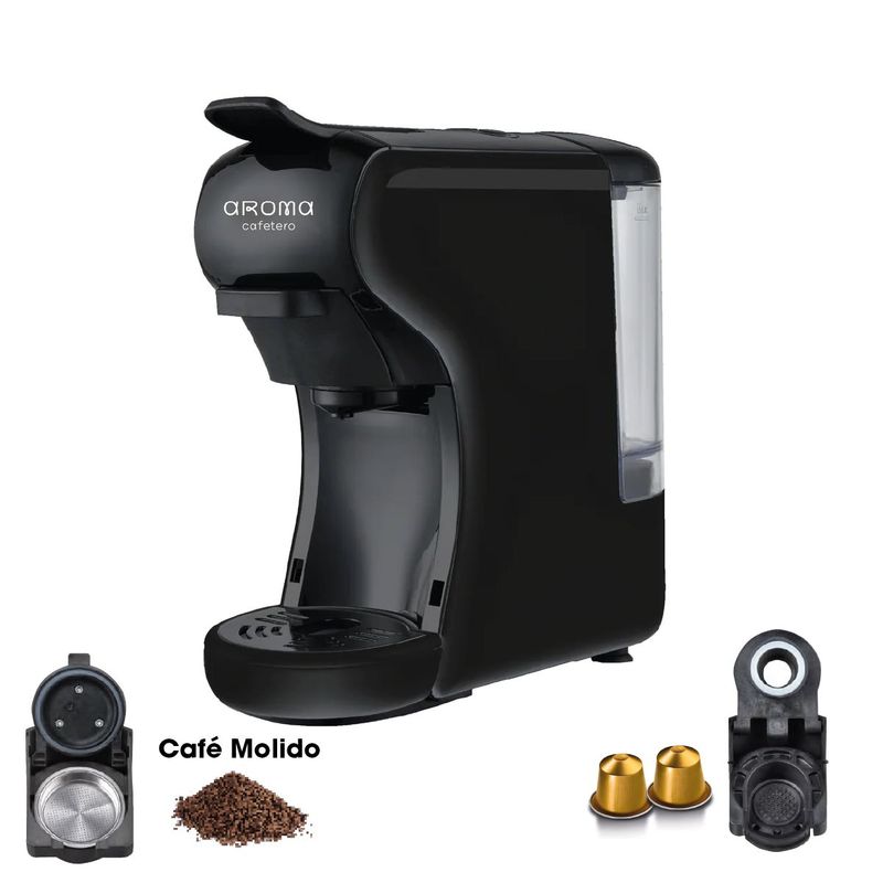 AROMA CAFETERO - Máquina de café expresso con Café Molido Aroma Cafetero CMH-8