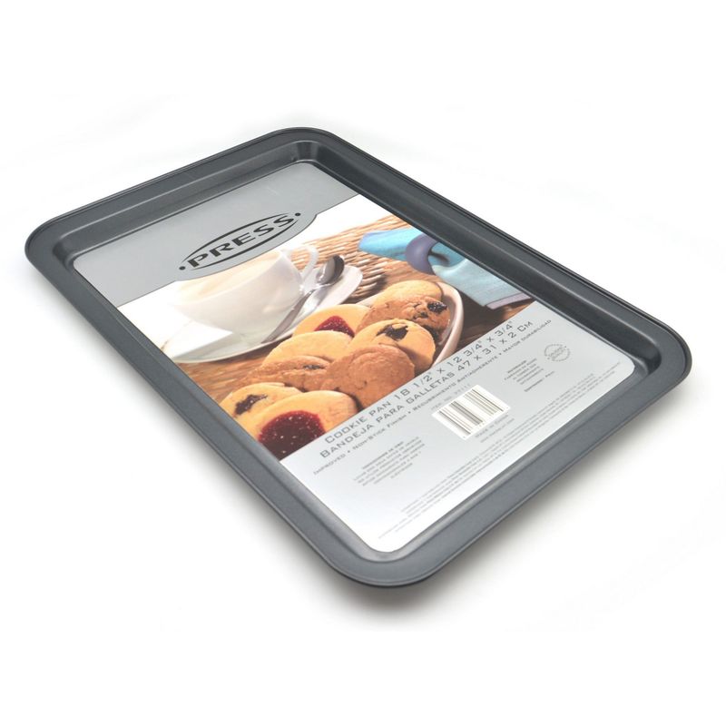 PRESS - Bandeja Para Galletas Horno Asar 47 X 31 X 2 Cm PRESS 77111 - Gris