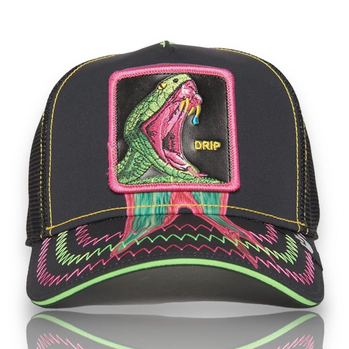 GOORIN BROS - GORRA GOORIN BROS DRIP COCODRILO NEON