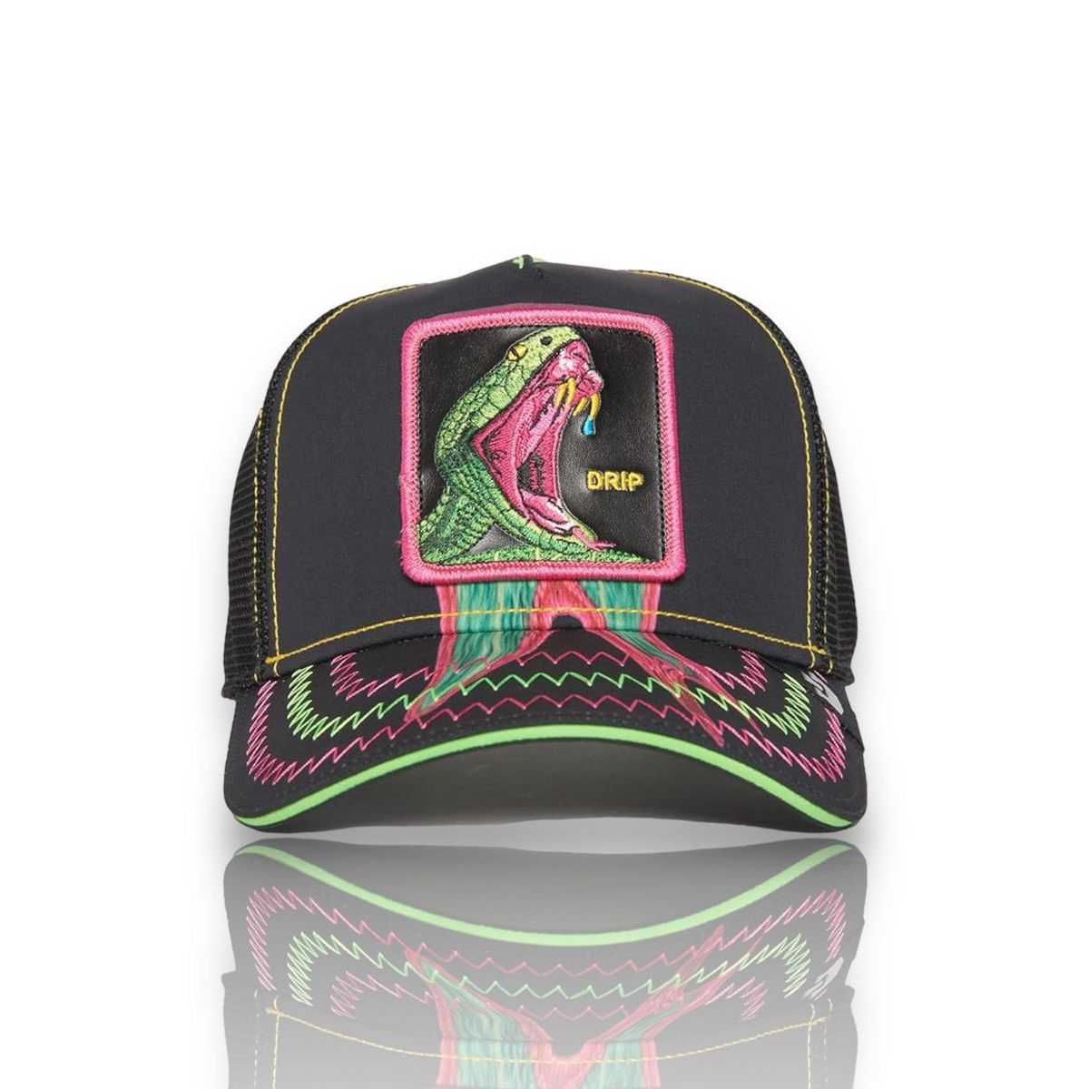 GOORIN BROS - GORRA GOORIN BROS DRIP COCODRILO NEON
