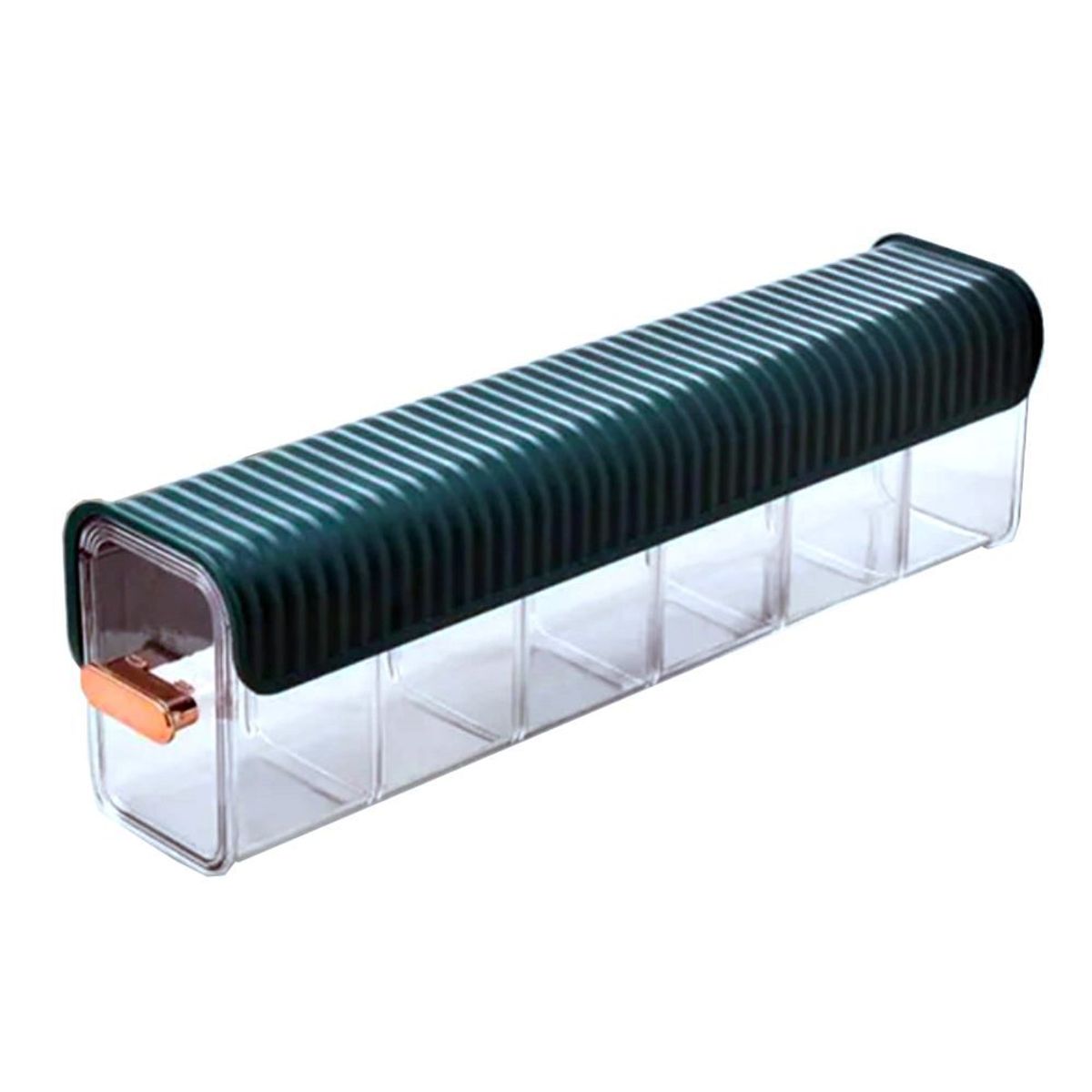 GENERICO - Organizador Acrílico Multifuncional Deslizable Verde Oscuro