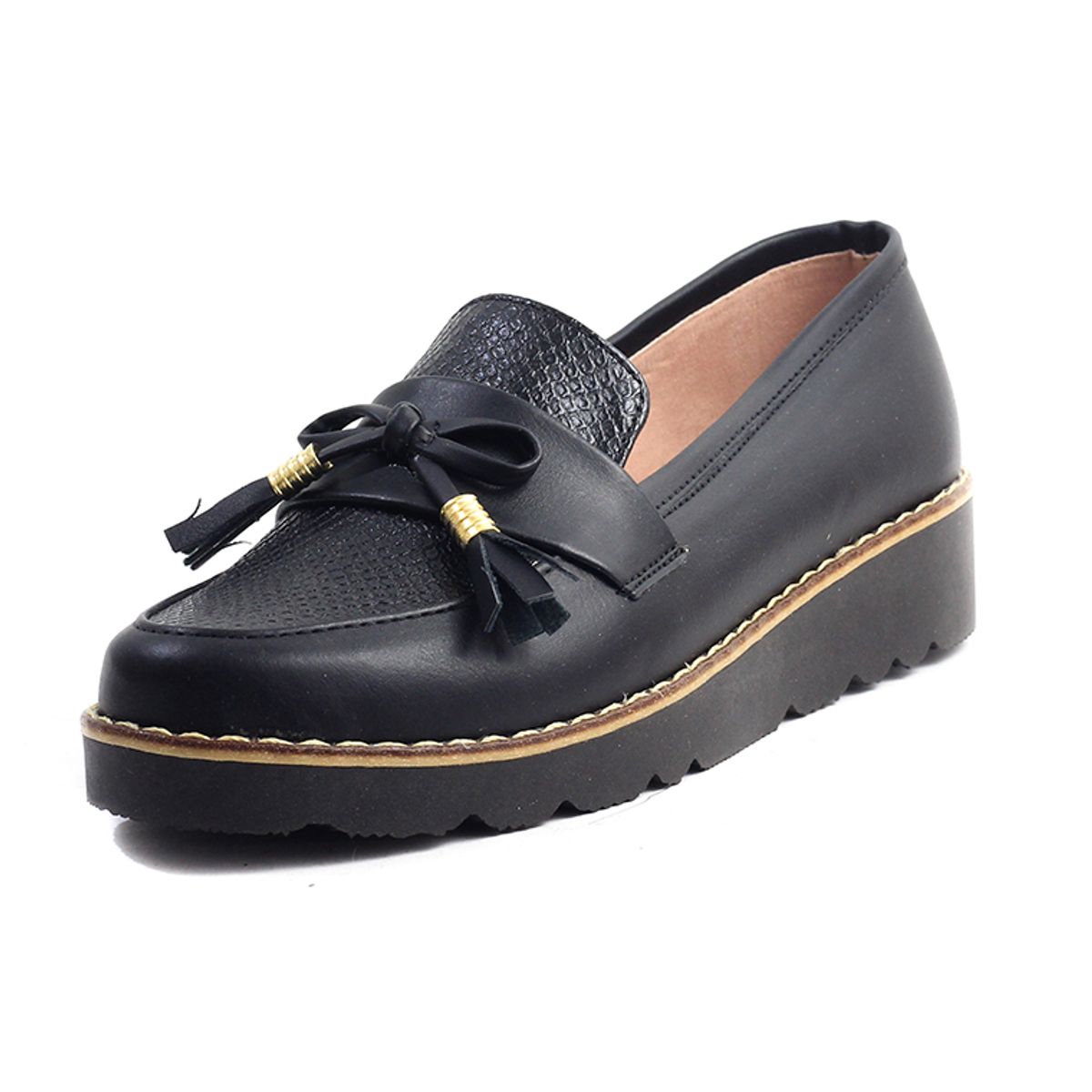 BALLERINA - Mocasines Negro Ballerinas Kendra