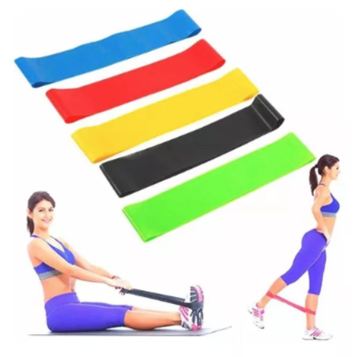 GENERICO - Kit Bandas Elasticas X 5