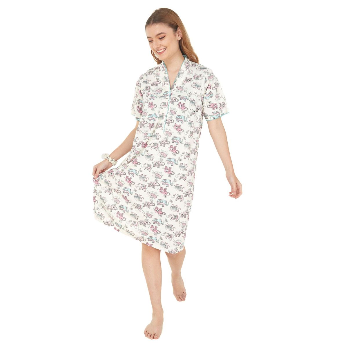 SANTANA - Batola Mujer Señorera Santana Verde Agua