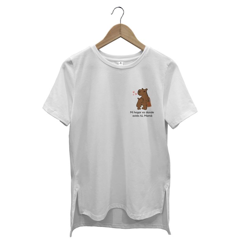SIABATTO - Camiseta Estampada Bolsillero - Mamá Chigüi