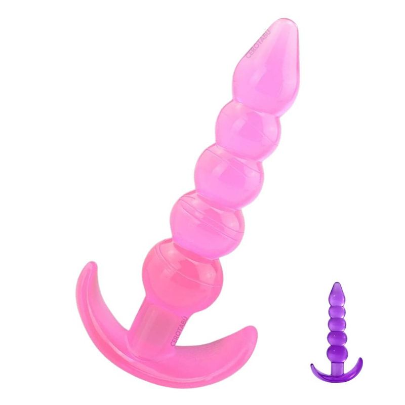 GENERICO - Plug Anal Consolador Estimulador Anal En Silicona
