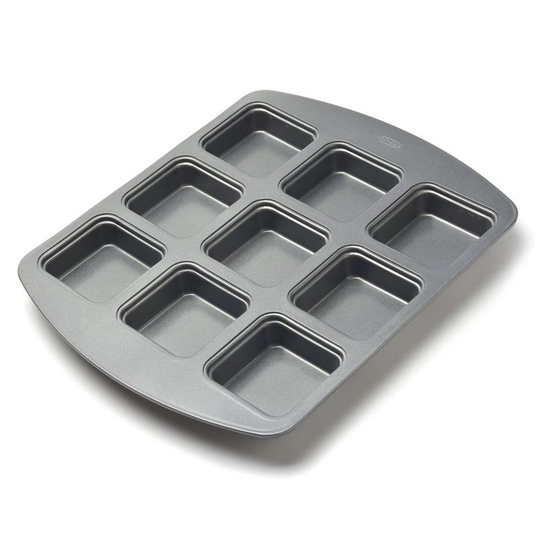 PRESS - Molde Para Brownies de 9 Unid 31.5X26X2.7 Cm PRESS 77118 - Gris