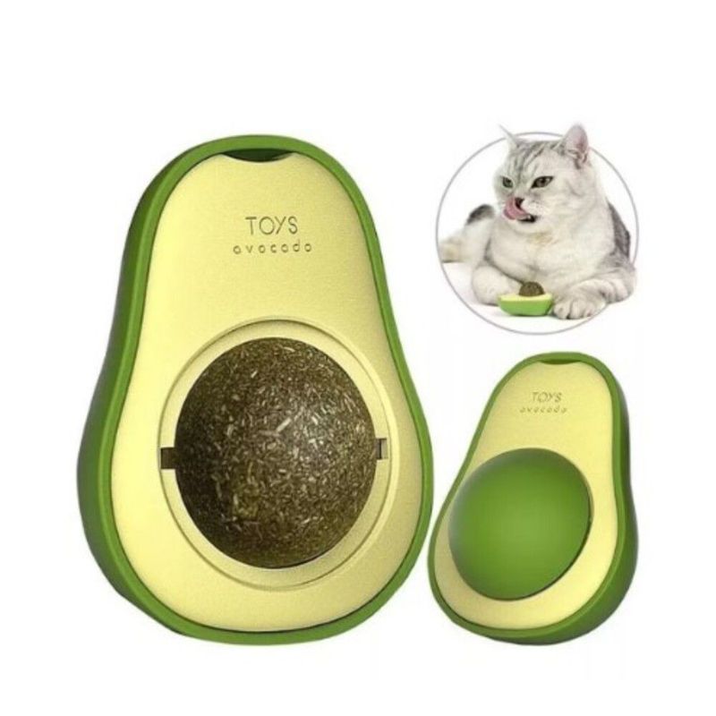 GENERICO - juguetes para gatos catnip en forma de aguacate