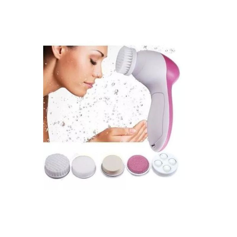 GENERICO - Limpiador Facial, Mini Spa Electrico 5 En 1.