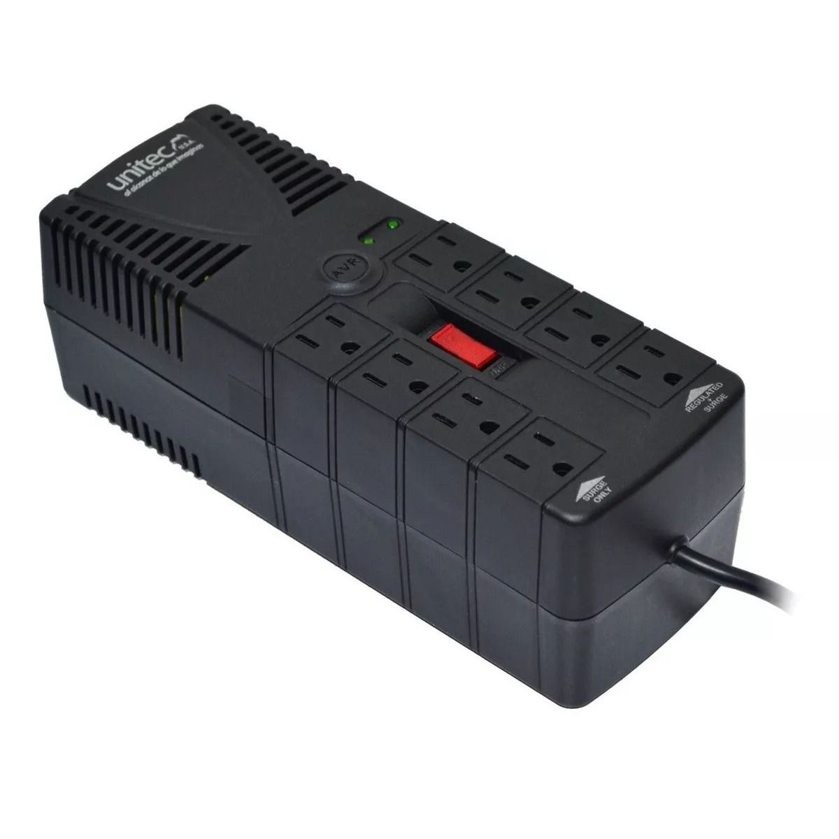 UNITEC - U-1200 Regulador De Voltaje Unitec