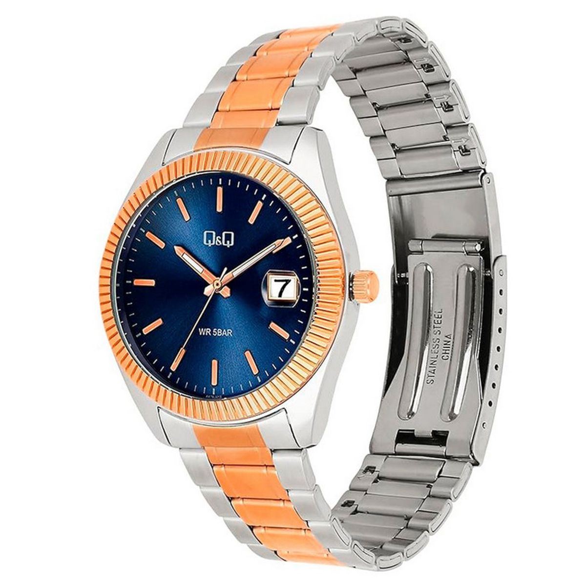 Q&Q - Reloj Para Hombre Q&q A476j412y Multicolor + Estuche
