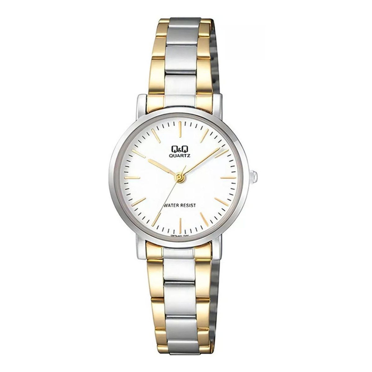 Q&Q - Reloj Q&q Mujer Q979j401y Multicolor Acero Dama + Estuche