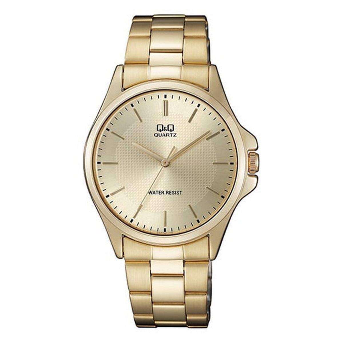 Q&Q - Reloj Q&q Qyq Qa06j010y Dorado Acero Hombre + Estuche