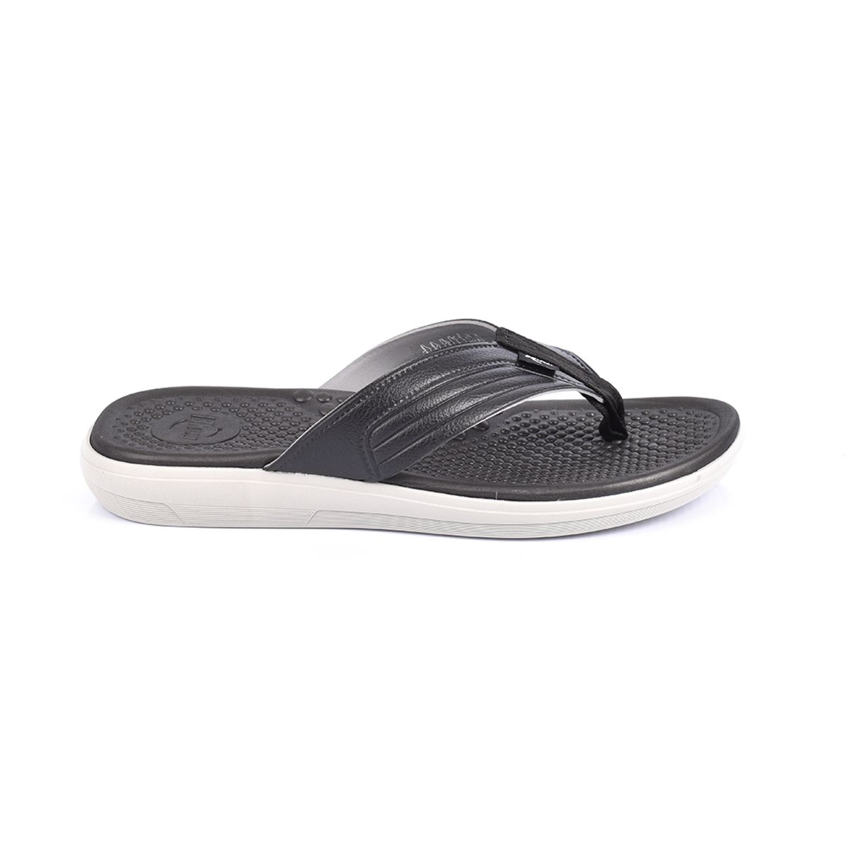 SKY WALK - Sky Walk Sandalias Planas Caballero 6631372277-103NEGRO