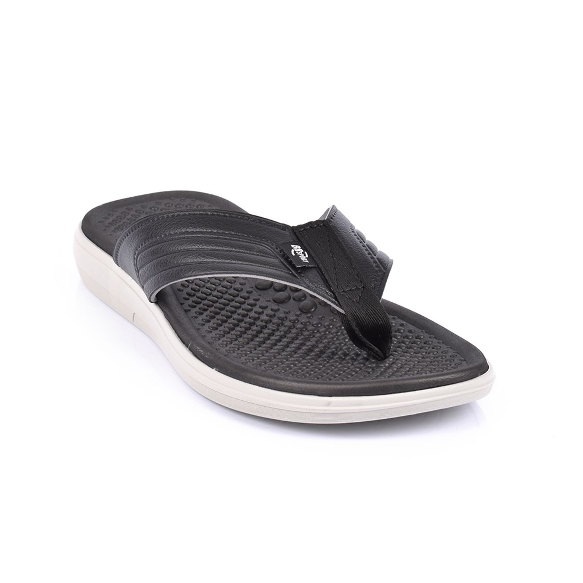 SKY WALK - Sky Walk Sandalias Planas Caballero 6631372277-103NEGRO