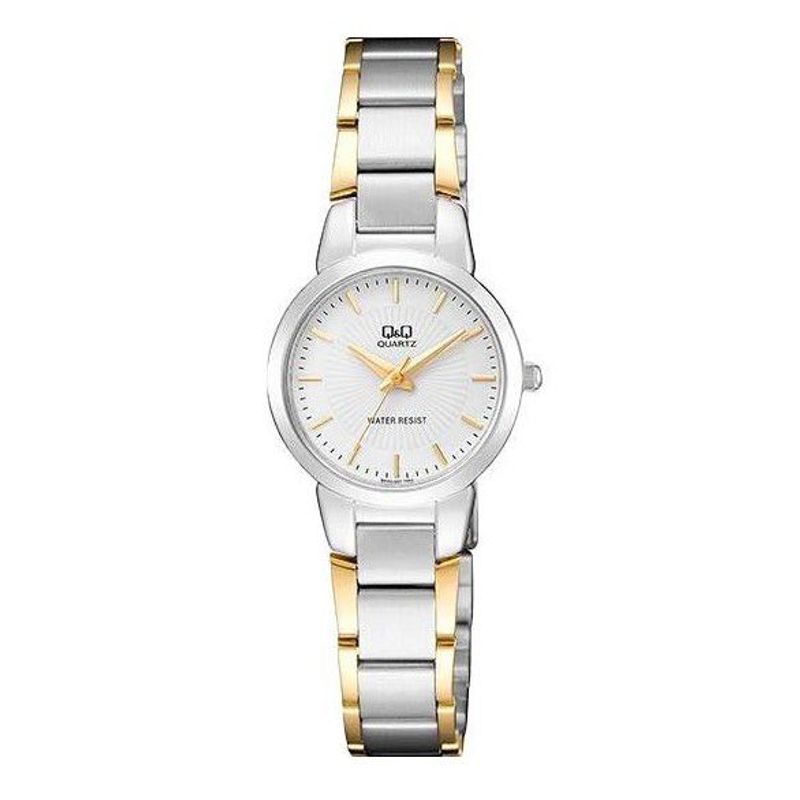 Q&Q - Reloj Q&q Qa43j401y Dama Multicolor Mujer Acero + Estuche
