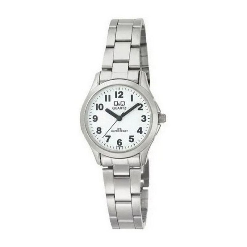 Q&Q - Reloj Dama Q&q Qyq Mujer C193j204y Plateado Acero + Estuche