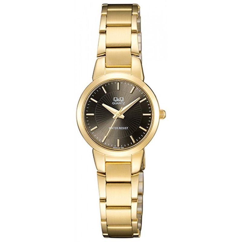 Q&Q - Reloj Q&q Qyq Dama Qa43j002y Mujer Acero + Estuche