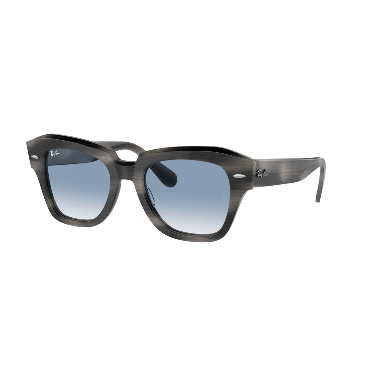 RAY BAN - Gafas de Sol Ray-Ban State Street RB2186 Gris Hombre y Mujer