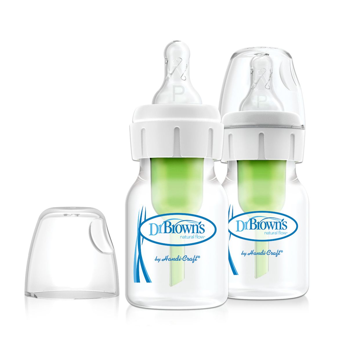 DR BROWNS - Tetero 2 Oz Bebé Pematuro Boca Estandar Set x 2 - Caja Averiada