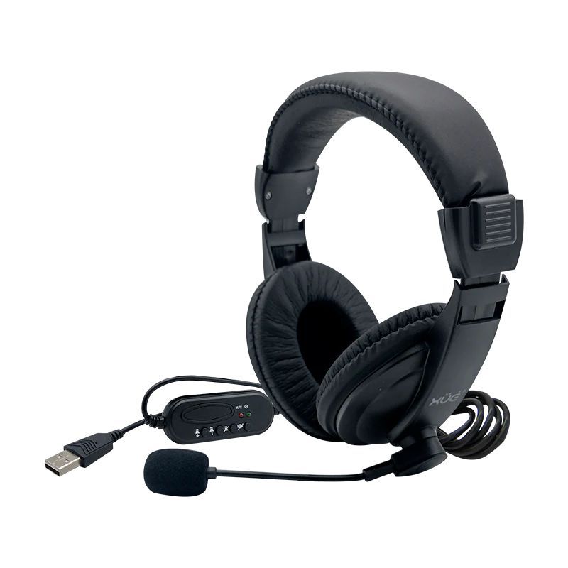 XUE - Diadema Gamer G320 Usb Multimedia Pc Y Ps3 Control Digital.