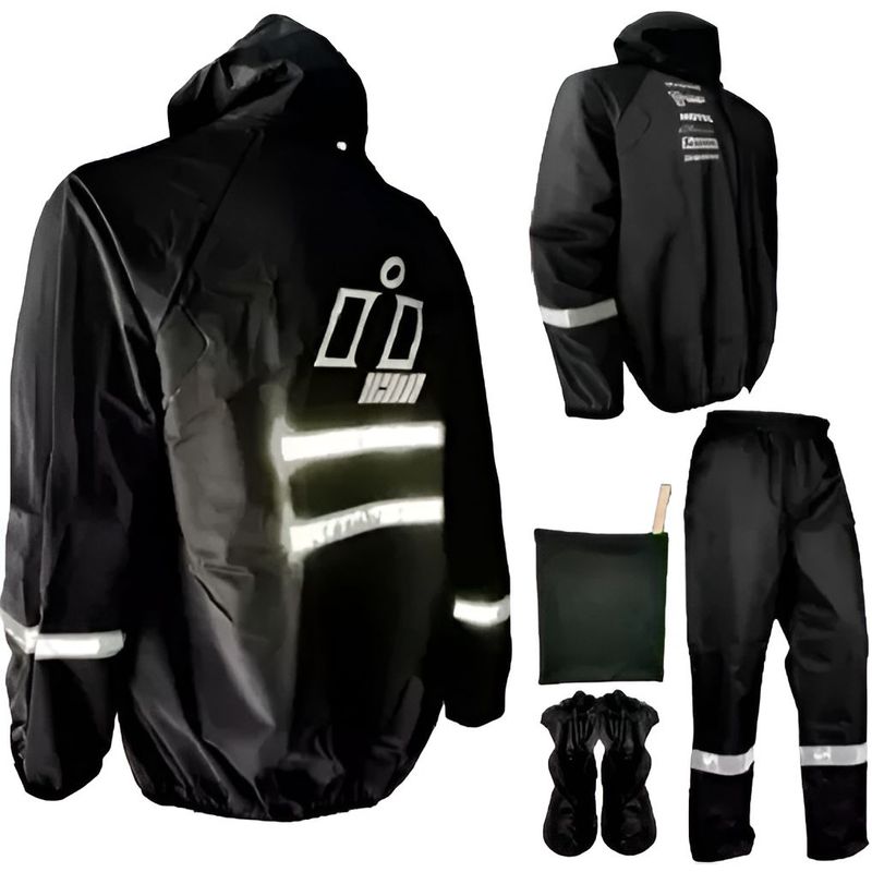 GENERICO - Impermeable Siliconado Para Motociclista