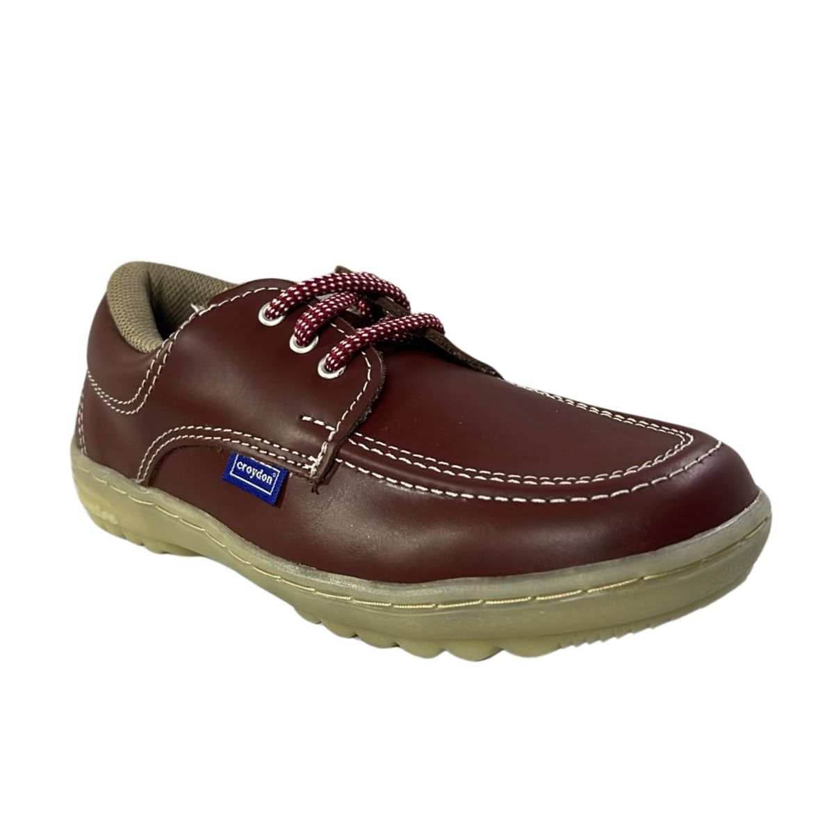COLEGIAL CROYDON - Zapatos Escolares Croydon Leader Rojo Unisex Para Niños
