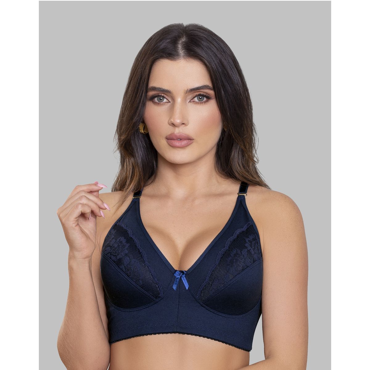 FORMAS INTIMAS - Brasier Mujer Azul Navy FI 41241