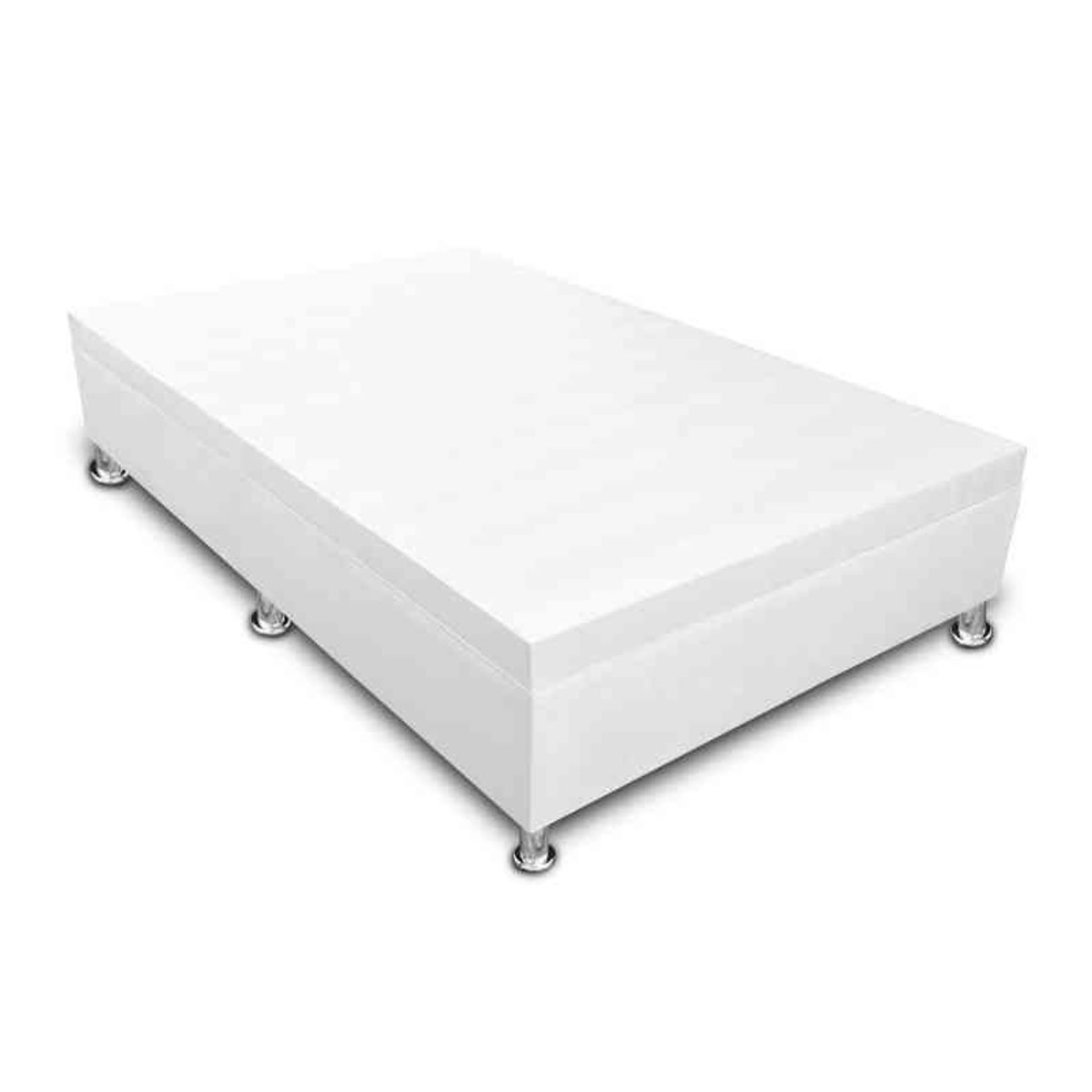 MAGIC CLASS - CAMA BAÚL APERTURA HORIZONTAL90X190 MICROFIBRA BLANCO