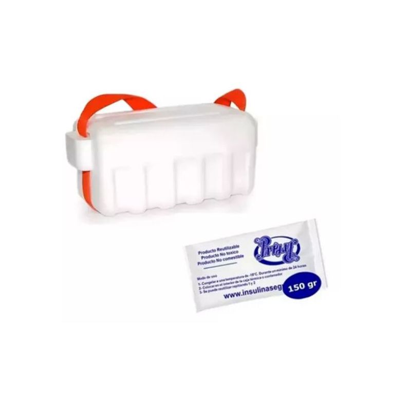 GENERICO - Nevera Térmica en Icopor Para Insulina Con Gel Refrigerante