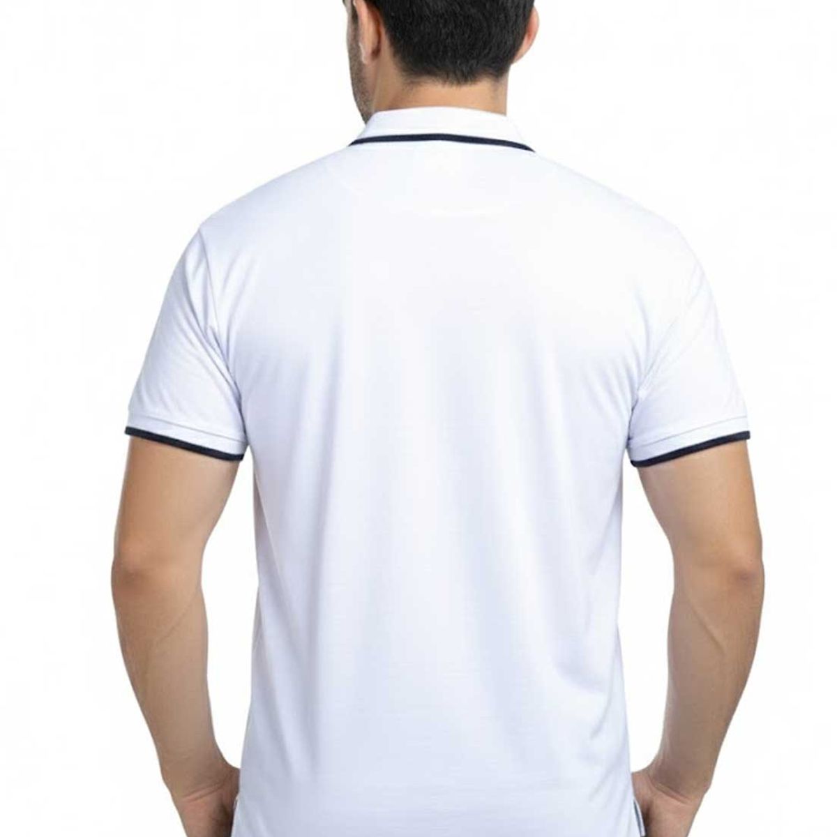 MARKETING PERSONAL - Polo Hombre Blanco Mp 87630