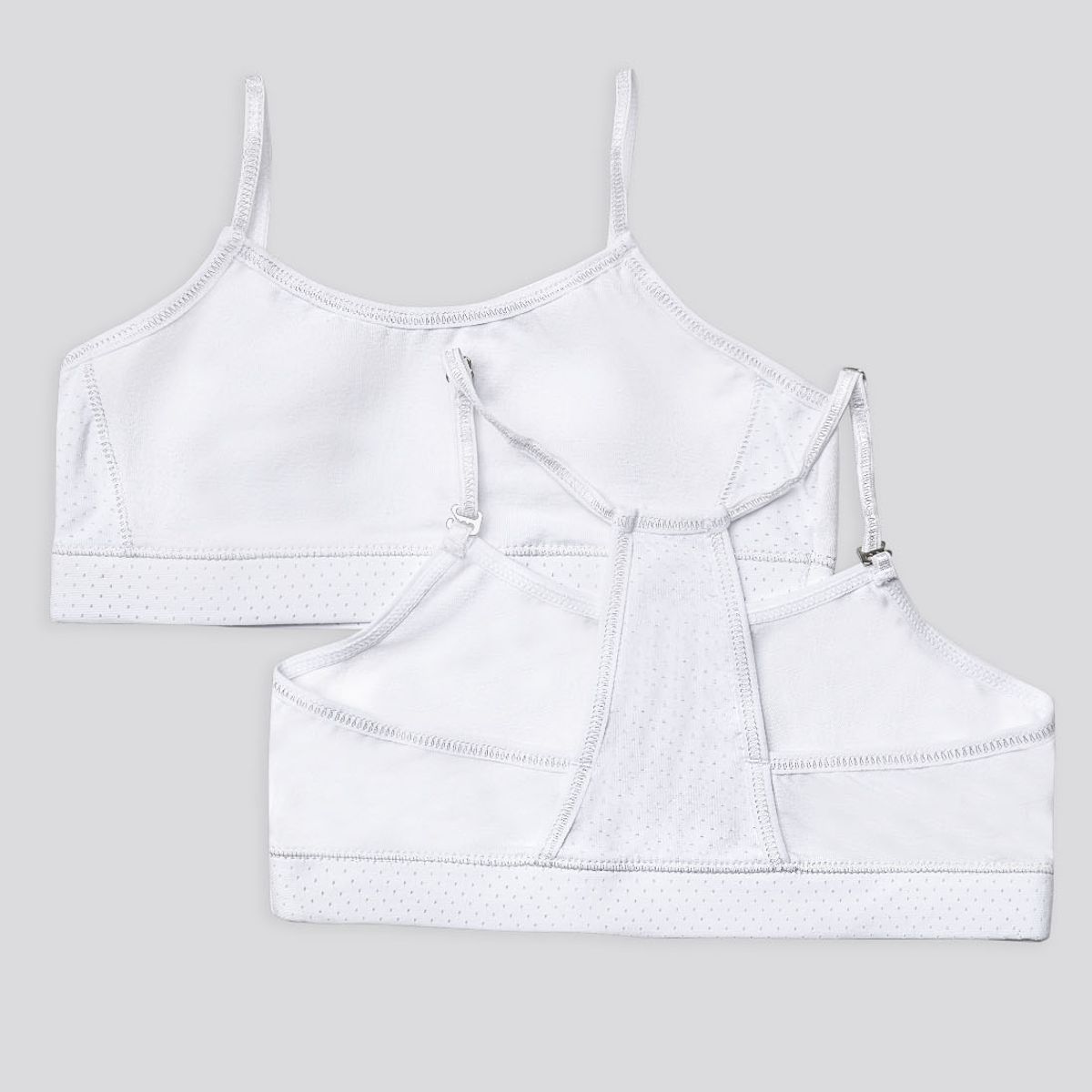 FORMAS INTIMAS - Top Paq X2 Infantil Blanco FI 96166
