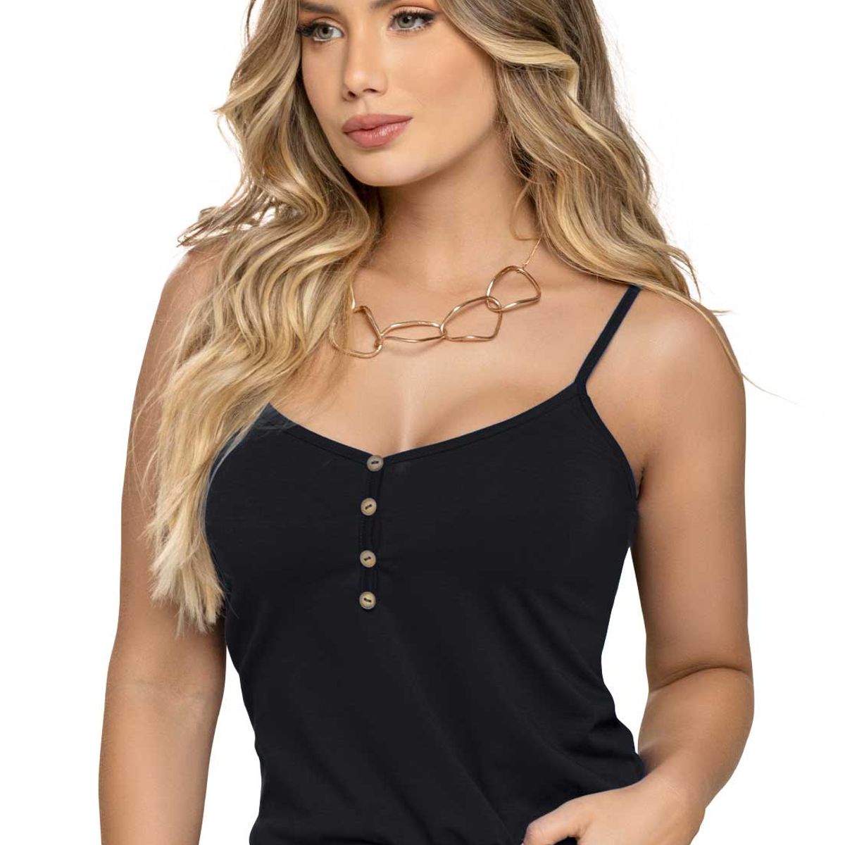 MARKETING PERSONAL - Camiseta Mujer Negro Mp 4760