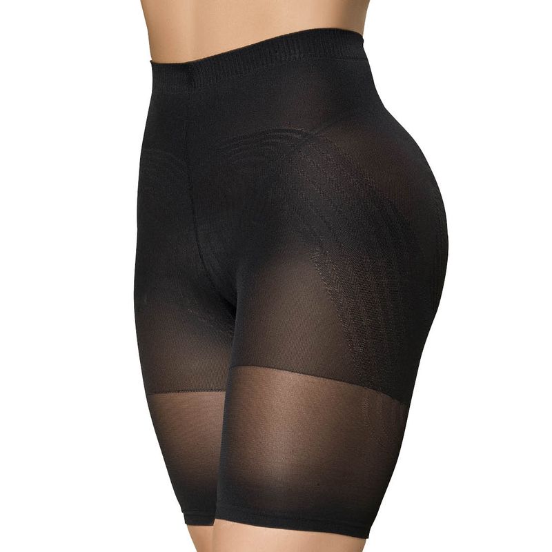 FORMAS INTIMAS - Short Levanta Cola Mujer Negro FI 7959