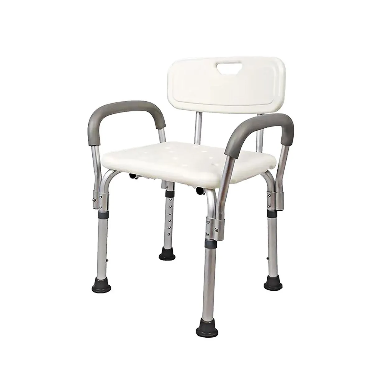 LENIVE - SILLA PARA DUCHA CON BRAZOS AJUSTABLES-
