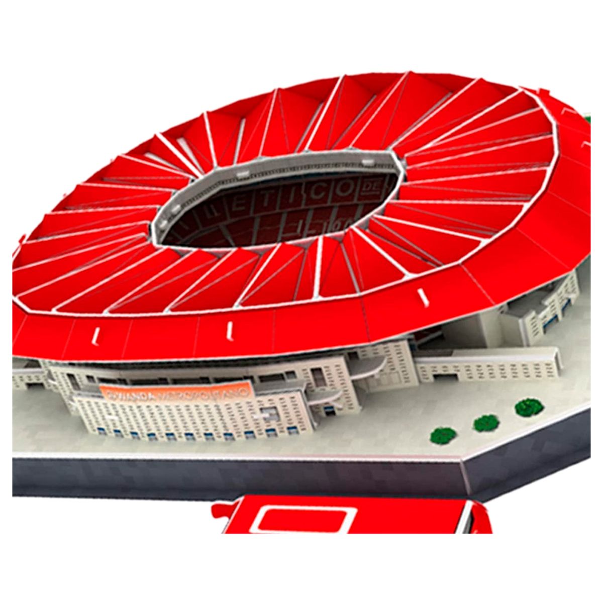 GENERICO - Rompecabeza Estadio 3d Wanda Madrid Metropolitano Futbol 165