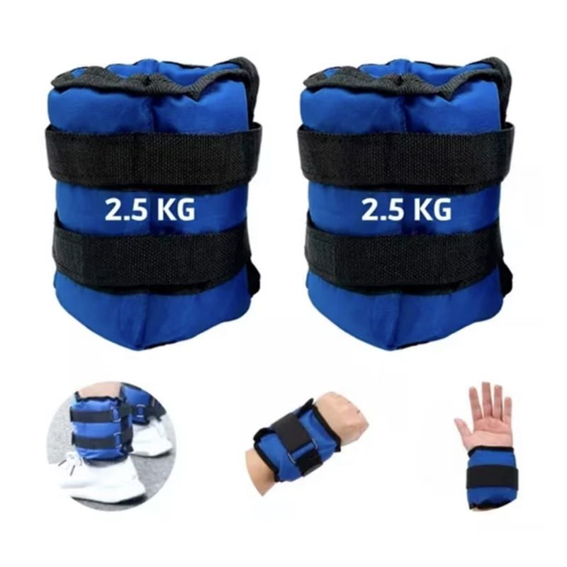 GENERICO - Pesas Tobilleras Basicas Kit 5k 10lbs Par Entreno