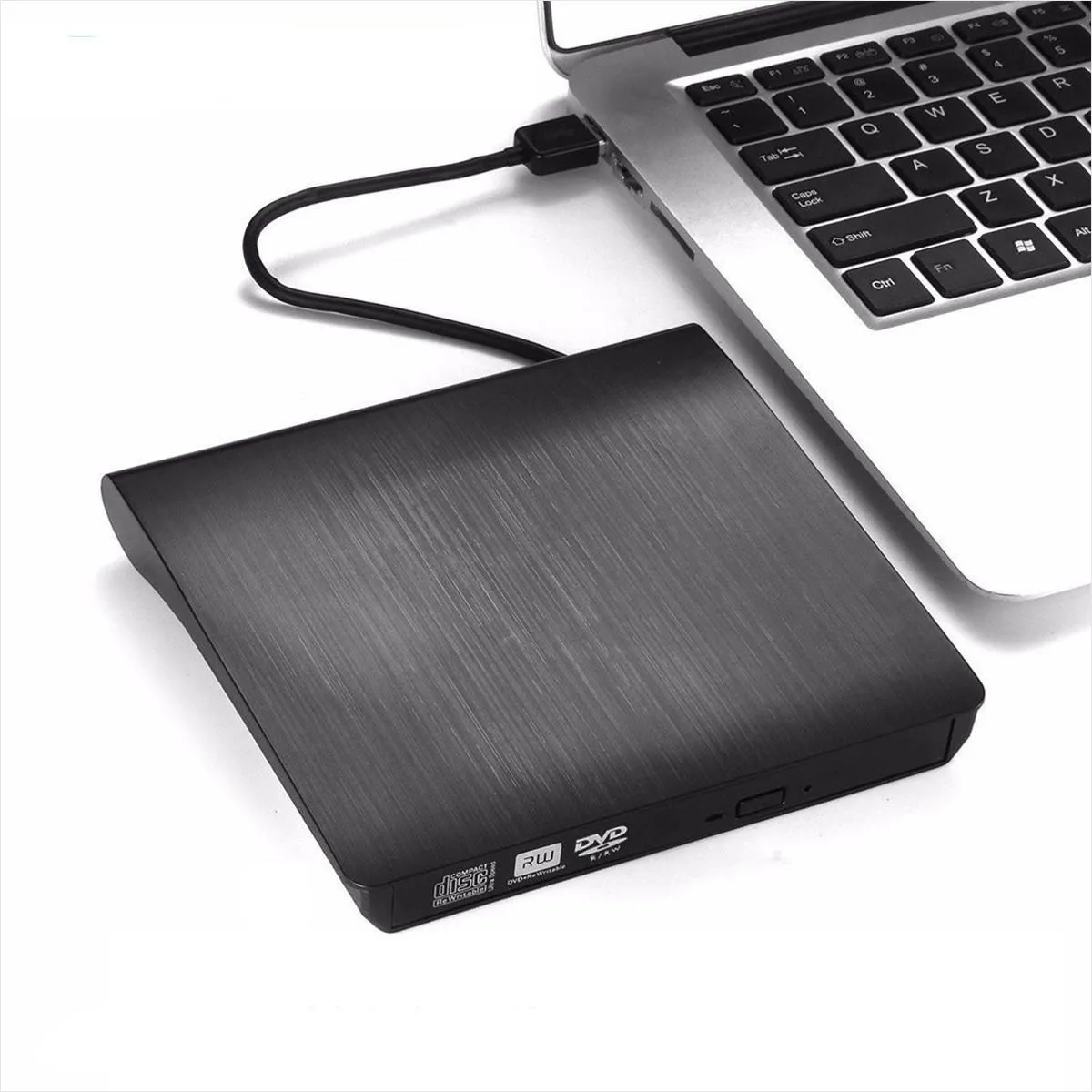 GENERICO - Unidad Quemadora Externa, CD, DVD-RW Portable Pop-up USB 3.0
