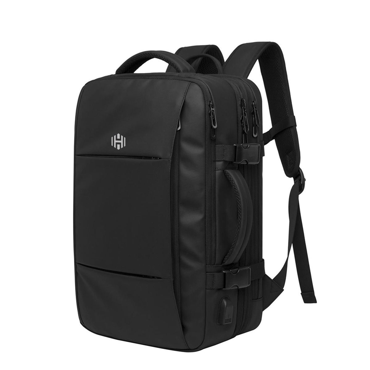 LINKON - Morral Bolso Maleta De Viaje Portatil Impermeable 47l + USB