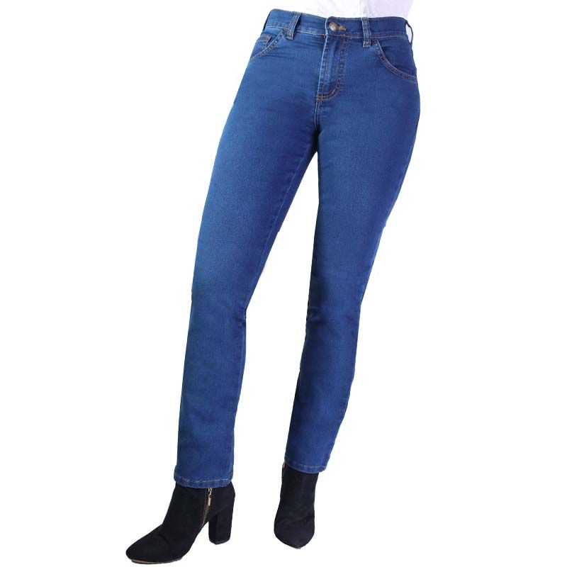 LEC LEE - JEAN SLIM FIT REF. 157 PARA MUJER LEC LEE - ÍNDIGO MEDIO.-_.