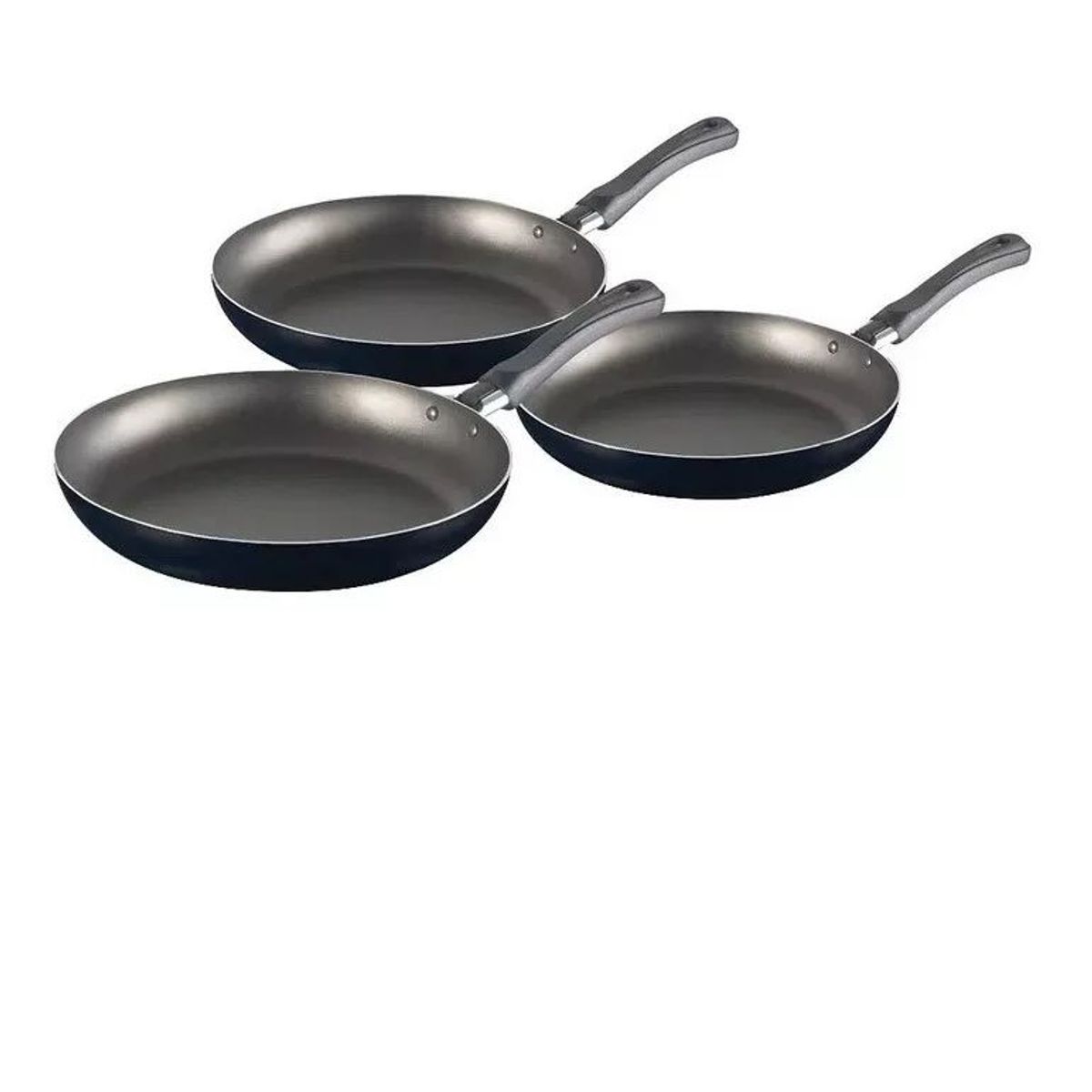 IMUSA - Juego Sartenes Imusa X 3 Piezas 18-20-24 Cm Antiadherente