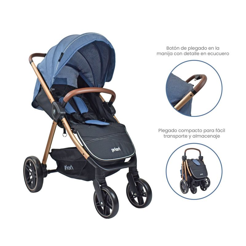 PRIORI - Coche Bebé Priori Maverick Azul