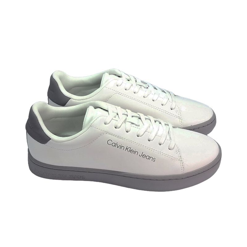 CALVIN KLEIN - Tenis Moda Caballero calvin klein YM0YM00715-0K5 blanco