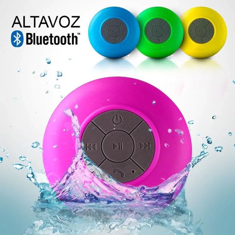 GENERICO - Parlante Bluetooth Para Ducha Resistente Al Agua