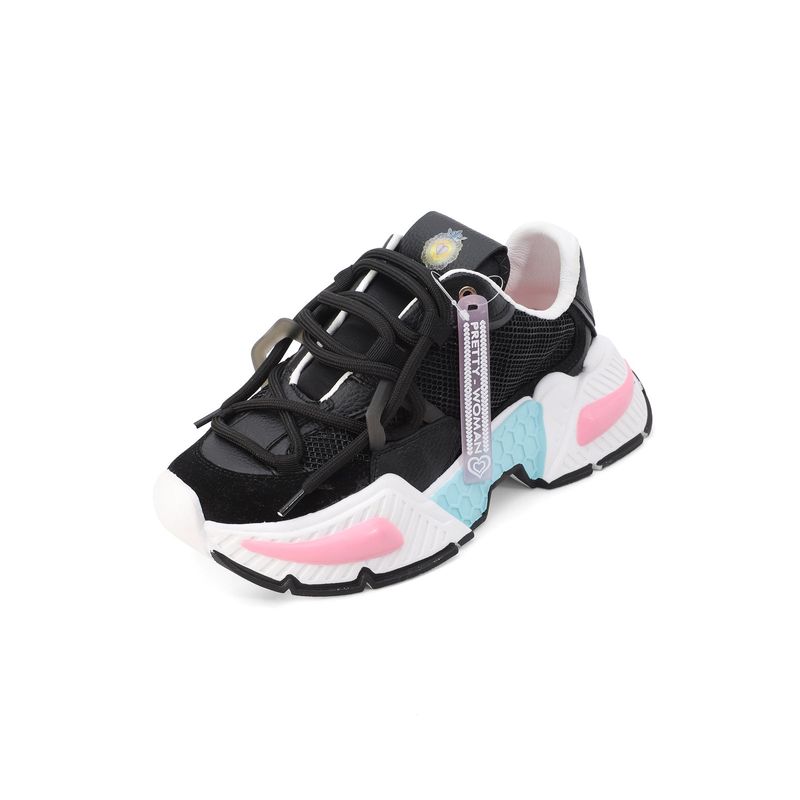 TELLENZI - Tenis Dama Negro Tellenzi D656