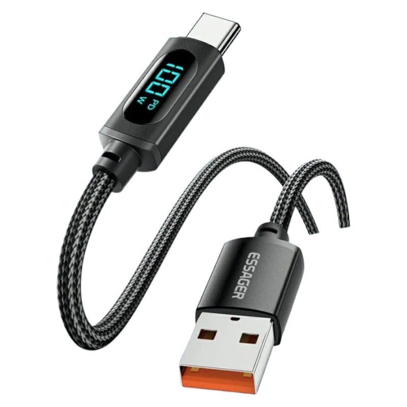 GENERICO - Cable de carga rapida Essager USB-A a USB-C 66W100W