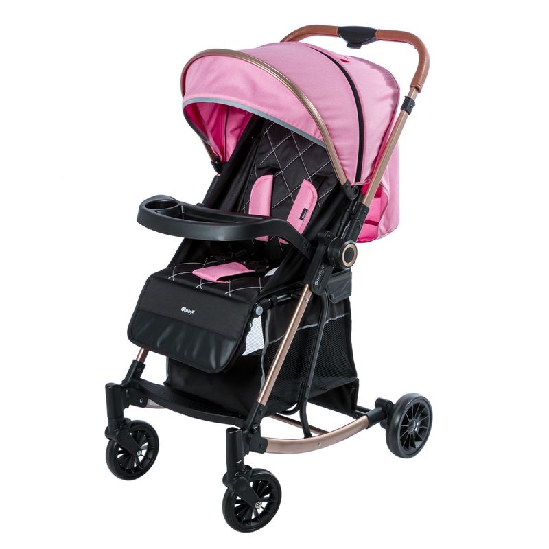 EBABY - COCHE MECEDORA BOUNCY - EB116 Rosado