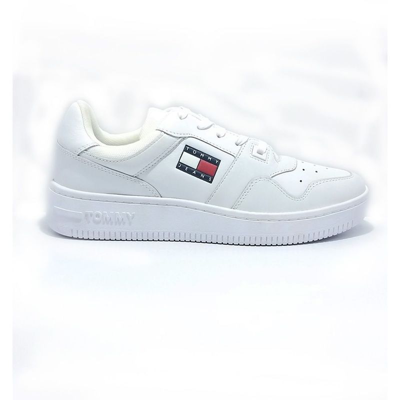 TOMMY HILFIGER - Tenis Moda Caballero TOMMY JEANS RETRO BASKET ESS EM0EM00955-YBR